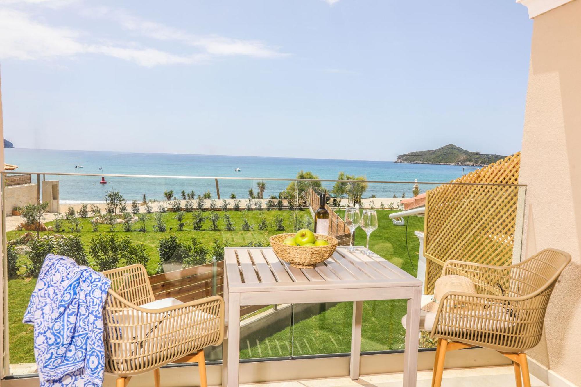 Magdachris Luxury Rooms Agios Georgios Pagon Exteriör bild